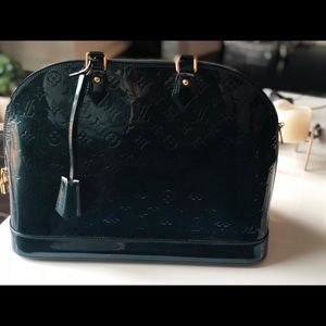 LOUIS VUITTON ALMA MM BLUE
